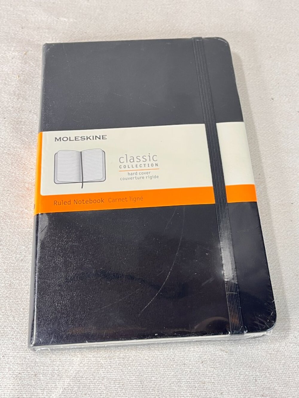 NEW ~ Moleskine Classic RULED NOTEBOOK Hard Cover [5" x 8.25"] 240 Lined Pages